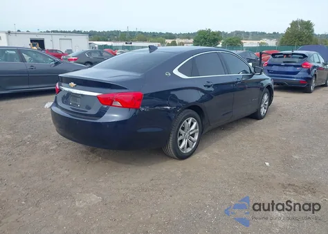 2017 Chevrolet Impala 1Lt из США, поврежденный, VIN 2G1105S37H9116590